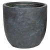 Bloempot Arizona Egg - D25 X H25cm - Donkergrijs -Ingemaakte Serie Winkel arizona egg pot graphite d25h25 bloempot 1 4