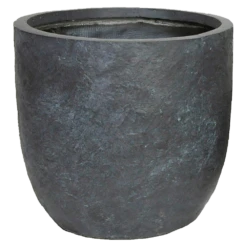 Bloempot Arizona Egg - D39 X H38cm - Donkergrijs