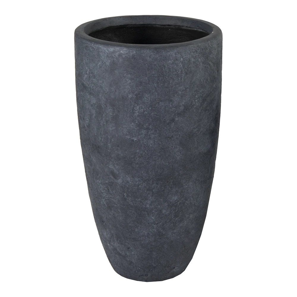 Bloempot Arizona High Vase - d56 x h100cm - Donkergrijs Bloempot Arizona High Vase - D56 X H100cm - Donkergrijs -Ingemaakte Serie Winkel arizona high vase graphite d56h100 bloempot 1