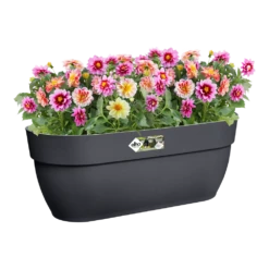 Elho Balkonbak Vibia Campana Easy Hanger Large - Antraciet -Ingemaakte Serie Winkel balkonbak vibia campana easy hanger large antraciet balkonbak antraciet 4 1