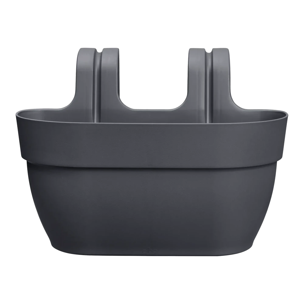 Elho Balkonbak Vibia Campana Easy Hanger Medium - Antraciet -Ingemaakte Serie Winkel balkonbak vibia campana easy hanger medium antraciet balkonbak antraciet 1 1