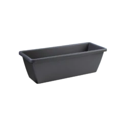 Ingemaakte Serie Winkel 23 Balkonbak Elho Barcelona 90cm - Antraciet