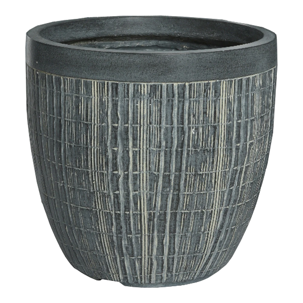 Bloempot Bryan - d37 x h35cm - Grijs Bloempot Bryan - D37 X H35cm - Grijs -Ingemaakte Serie Winkel bloempot bryan cm grijs bloempot 1 2