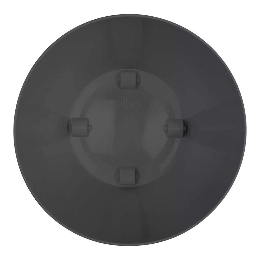 Bloempot Elho Brussels Rond 40cm - Met Wielen - Antraciet -Ingemaakte Serie Winkel bloempot elho brussels rond 40cm met wielen antraciet bloempot antraciet 3 1