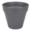 Bloempot Elho Loft Urban Rond 60cm - Antraciet -Ingemaakte Serie Winkel bloempot elho loft urban rond antraciet bloempot antraciet 1 2 1