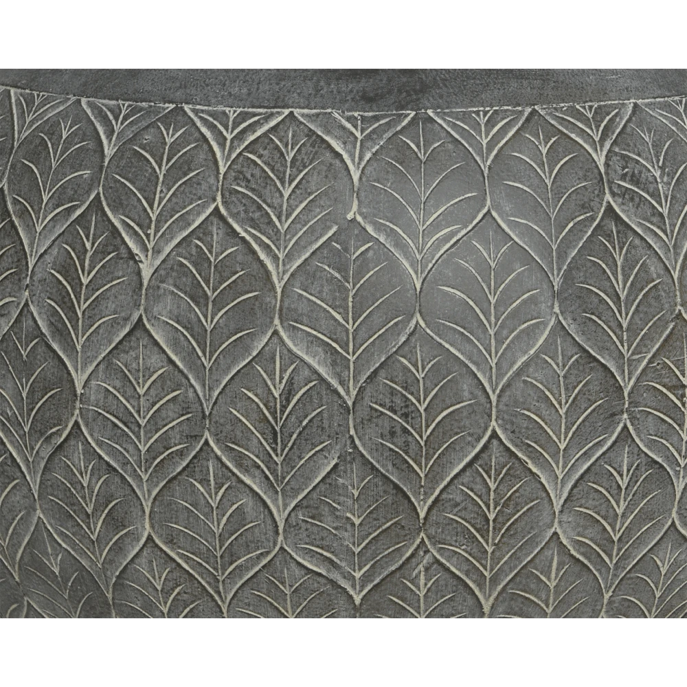 Bloempot Ella - d55 x h38cm - Grijs Bloempot Ella - D55 X H38cm - Grijs -Ingemaakte Serie Winkel