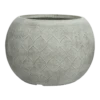 Bloempot Ella - D55 X H38cm - Lichtgrijs -Ingemaakte Serie Winkel bloempot ella d55 x h38cm lichtgrijs bloempot 1