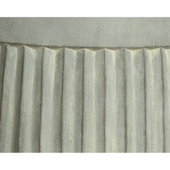 Bloempot Laura - D23 X H23cm - Grijs -Ingemaakte Serie Winkel bloempot laura grijs bloempot 3 1