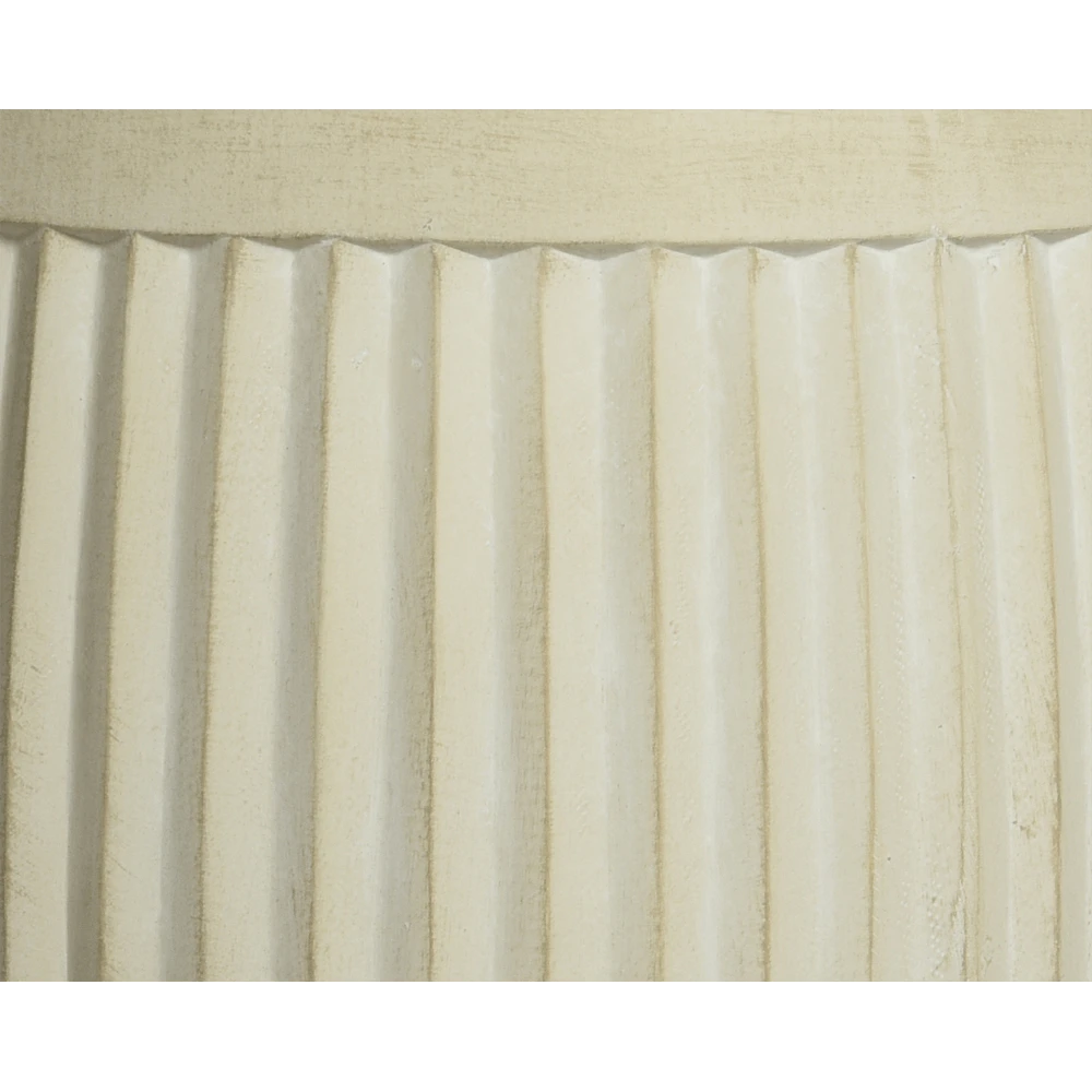 Bloempot Laura - d43 x h43cm - Off White Bloempot Laura - D43 X H43cm - Off White -Ingemaakte Serie Winkel bloempot laura off white bloempot 3