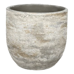 Bloempot Miami - D33 X H31cm - Grijs