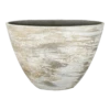Bloempot Miami Ovaal - L39 X D20 X H31cm - Grijs -Ingemaakte Serie Winkel bloempot miami ovaal l39xd20xh31cm grijs bloempot 1