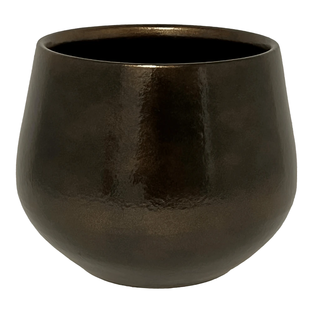 Bloempot Petra - d39 x h35cm - Koper Bloempot Petra - D39 X H35cm - Koper -Ingemaakte Serie Winkel