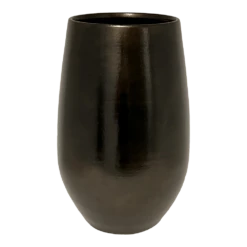 Bloempot Petra Hoog - D23 X H35cm - Koper