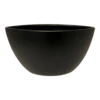 Bloempot Petra Ovaal - L32 X B17 X H17cm - Mat Zwart -Ingemaakte Serie Winkel bloempot petra ovaal l32xb17xh17cm mat zwart bloempot 1