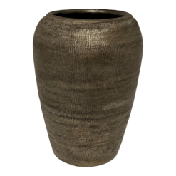 Bloempot Phoenix Hoog - D27 X H45cm - Zilver