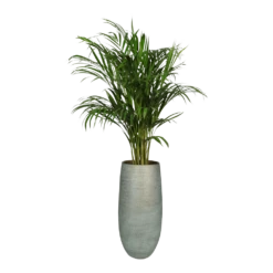 Bloempot Ryan Hoog - D21 X H68cm - Shiny Blue -Ingemaakte Serie Winkel bloempot ryan hoog d21 x h68cm shiny blue bloempot 6