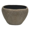 Bloempot Shanon Ovaal - L28 X B16 X H21cm - Earth Groen -Ingemaakte Serie Winkel bloempot shanon ovaal l28 x b16 x h21cm earth groen bloempot 1 2