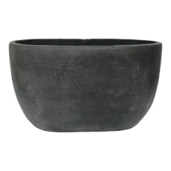 Bloempot Shanon Ovaal - L45 X B18 X H26cm - Load Grey