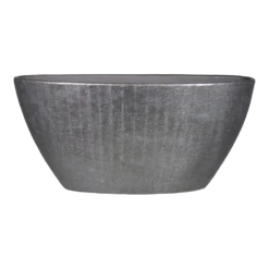 Bloempot Mira Ovaal - L73 X B17 X H36cm - Antraciet