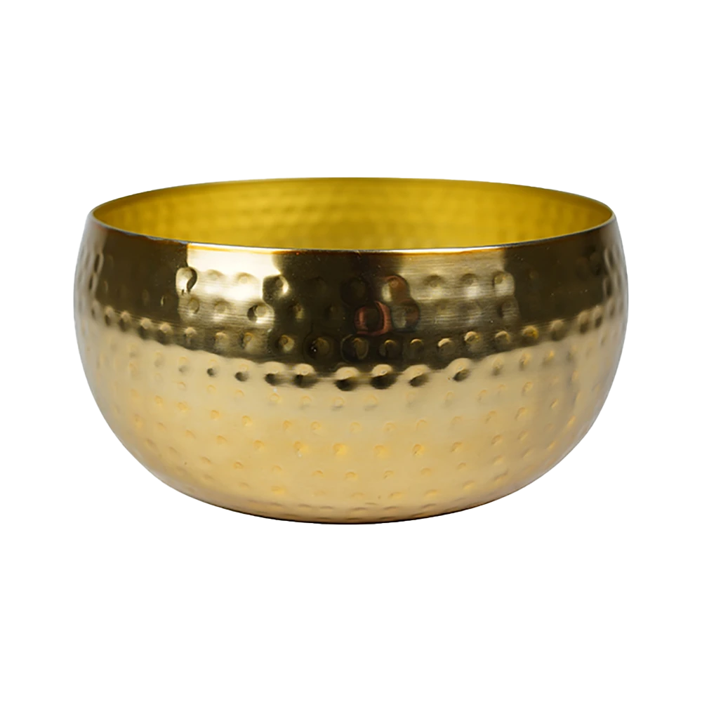 Plantenschaal Kody - d34 x h15cm - Goud Plantenschaal Kody - D34 X H15cm - Goud -Ingemaakte Serie Winkel bowl kody gold d34 h15 schaal 1 7