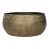Plantenschaal Ryan - D28 X H13cm - Shiny Gold -Ingemaakte Serie Winkel bowl ryan shiny gold d28 h13 plantenschaal 1