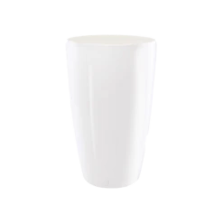 Bloempot Elho Brussels Diamond Rond Hoog 32cm - Wit