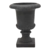 Bloempot French Vase - D56 X H78cm - Donkergrijs -Ingemaakte Serie Winkel clayfibre french vase l graphite d56h78 bloempot 1