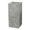Plantenbak Colorado Cubihi - L33.5 X B33.5 X H70cm - Grijs -Ingemaakte Serie Winkel colorado cubihi grey w335h70 plantenbak 1