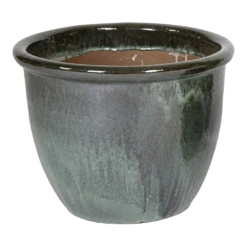 Bloempot Glazed Hp001 - D39 X H30cm - Groen