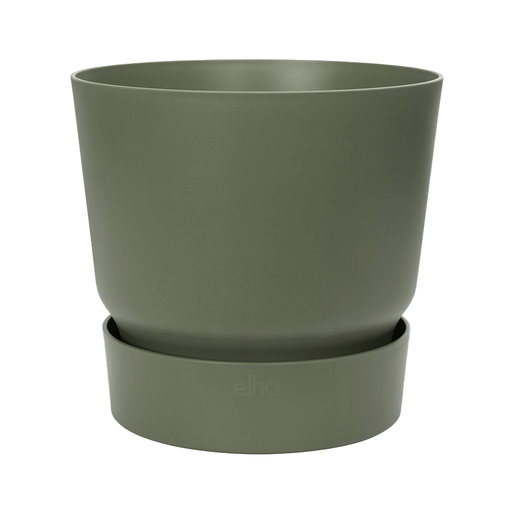 Bloempot Greenville Rond 30cm - Bladgroen Elho Bloempot Greenville Rond 30cm - Bladgroen -Ingemaakte Serie Winkel greenville rond 30cm bloempot bladgroen 1 8