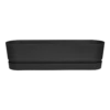 Bloembak Elho Greenville Terrace Long 70cm - Met Wielen - Living Black -Ingemaakte Serie Winkel greenville trough long 70 plantenbak living black 1 7