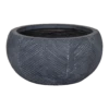 Plantenschaal Iowa Bullet - D56 X H28cm - Donkergrijs 1 Plantenschaal Iowa Bullet - D56 X H28cm - Donkergrijs -Ingemaakte Serie Winkel iowa bullet bowl graphite d56h28 bloempot 1 5