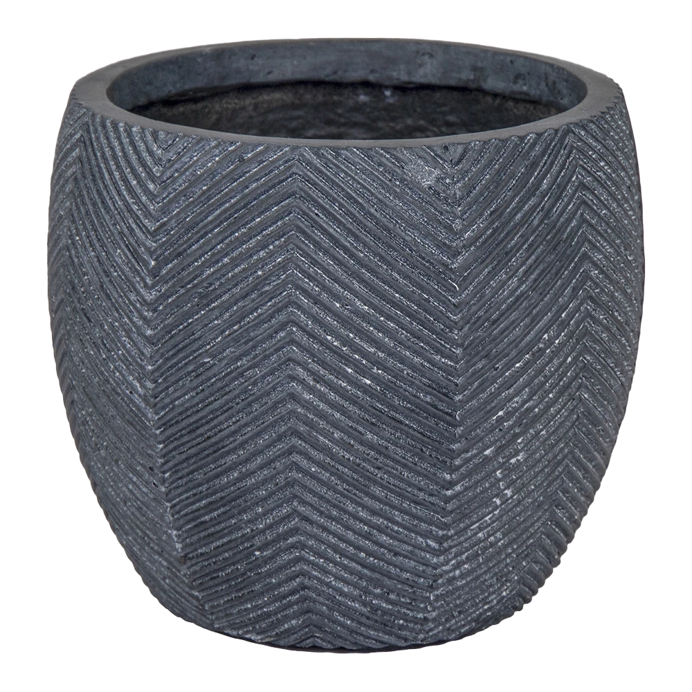 Bloempot Iowa Bullet - d57 x h50.5cm - Donkergrijs Bloempot Iowa Bullet - D57 X H50.5cm - Donkergrijs -Ingemaakte Serie Winkel iowa bullet graphite d57h505 bloempot 1 5