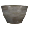 Bloempot Lester Ovaal - L40 X B20 X H27cm - Donkergrijs -Ingemaakte Serie Winkel lester pot ovaal dgrijs l40xb20xh27cm bloempot 1 4