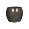 Bloempot Lester - D20 X H18cm - Donkergrijs 1 Bloempot Lester - D20 X H18cm - Donkergrijs -Ingemaakte Serie Winkel lester pot rond dgrijs h18xd20cm bloempot 1 4