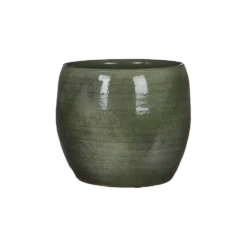 Bloempot Lester - D20 X H18cm - Groen