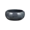 Plantenschaal Lester - D28 X H12cm - Donkerblauw 1 Plantenschaal Lester - D28 X H12cm - Donkerblauw -Ingemaakte Serie Winkel lester schaal rond d blauw h12xd28cm bloempot 1 1