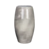 Bloempot Lester Hoog - D30 X H50cm - Lichtgrijs -Ingemaakte Serie Winkel lester vaas rond lgrijs h50xd30cm bloempot 1 4