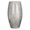 Bloempot Lester Hoog - D39 X H70cm - Lichtgrijs -Ingemaakte Serie Winkel lester vaas rond lgrijs h70xd39cm bloempot 1 4