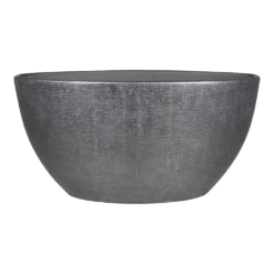 Bloempot Mira Ovaal - L49 X B20 X H25cm - Antraciet