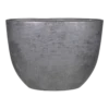 Bloempot Mira Ovaal - L50 X B20 X H36cm - Antraciet -Ingemaakte Serie Winkel ovaal mira 50x20x36cm industrieel zwart bloempot antraciet 1