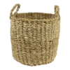 Plantenmand Joris - D42 X H36cm - Naturel -Ingemaakte Serie Winkel plantenmand joris d42 x h36cm naturel plantenmand 1
