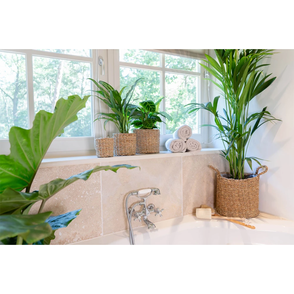 Plantenmand Joris - d33 x h31cm - Naturel Plantenmand Joris - D33 X H31cm - Naturel -Ingemaakte Serie Winkel plantenmand joris naturel plantenmand 3 1