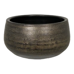 Plantenschaal Tokio - D24 X H12cm - Goud