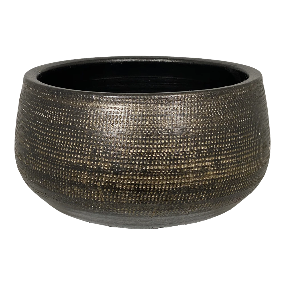 Plantenschaal Tokio - d24 x h12cm - Goud Plantenschaal Tokio - D24 X H12cm - Goud -Ingemaakte Serie Winkel
