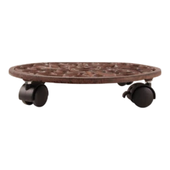 Plantentrolley Rond L - Esschert's Garden -Ingemaakte Serie Winkel plantentrolley rond l esschert s garden plantentrolley 3