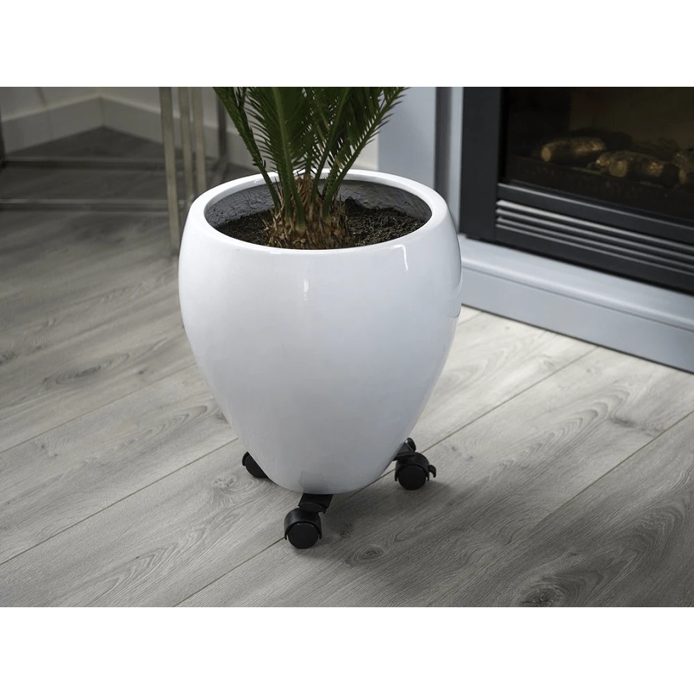 Plantentrolley Rond Verstelbaar - 27-37cm - Zwart - Max. 100kg - Nature -Ingemaakte Serie Winkel