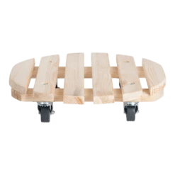 Plantentrolley Rond Zware Belasting - Naturel - Esschert's Garden