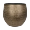 Bloempot Ryan - D36 X H32cm - Shiny Gold -Ingemaakte Serie Winkel pot ryan shiny gold d36 h32 bloempot 1