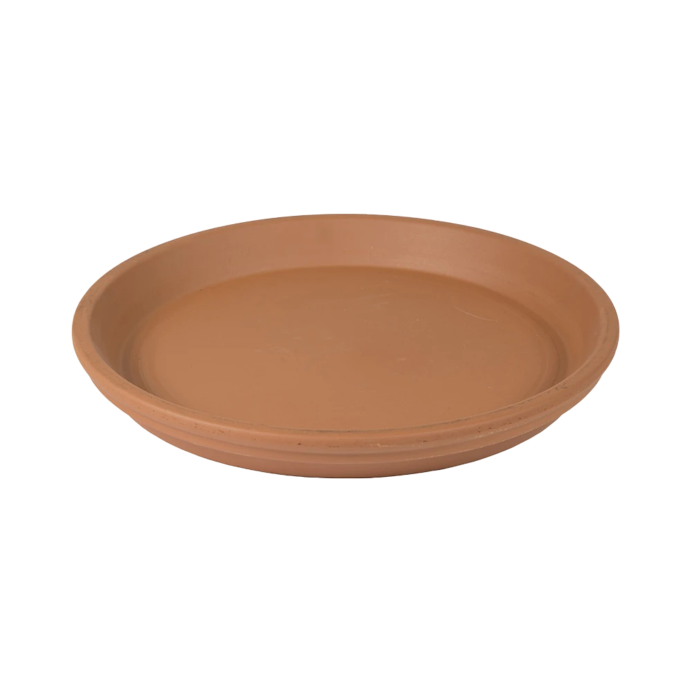 Plantenschotel Sottovaso - d51 x h5.9cm - Oranje Plantenschotel Sottovaso - D51 X H5.9cm - Oranje -Ingemaakte Serie Winkel saucer sottovaso 87511qz d51h5 9 schaal 1 4